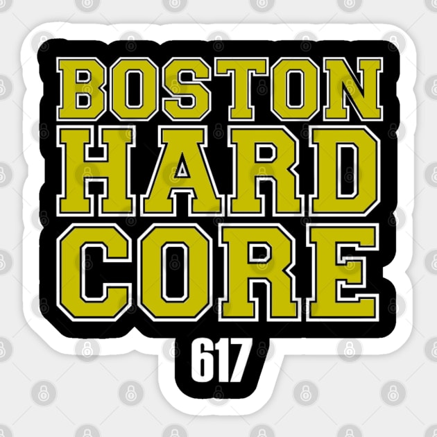 Boston Hardcore Sticker by capognad